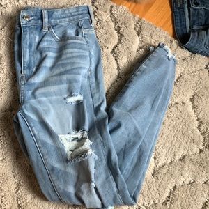 Worn once aeo jeans